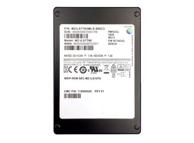 Hard drive EMC 7.68TB SSD SAS 12G 2.5" TLC RI 118000520
