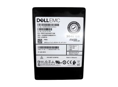 Hard drive EMC WD Ultrastar HUSMR7638BDP3Y1 3.84TB SSD NVMe PCIe 3.0x4 2.5" RI 118000588-04