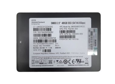 Hard drive HP 480GB SSD SATA 6G 2.5" MLC MU MZ7KH480HAHQ-00AH3