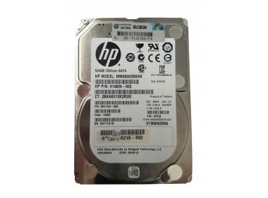 Hard Drive HPE 500GB 7.2K SATA 6G 2.5 512n 64MB 614829-002
