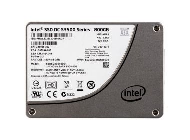 Hard drive Intel 800GB SATA SSD 6G 2.5" RI SSDSC2BB800G4