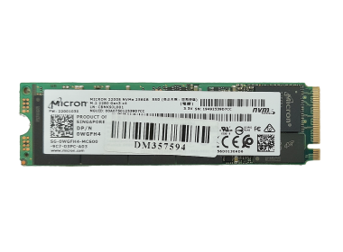 Hard drive Micron 2200S 256GB NVMe PCIe SSD M.2 WGFH4