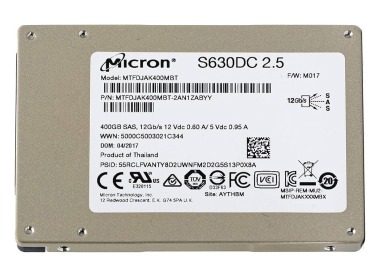 Hard drive Micron 400GB SSD SAS 12G 2.5" MLC MTFDJAK400MBT-2AN1ZABYY