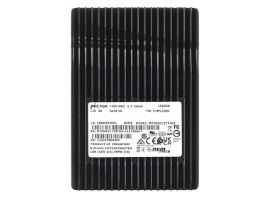 Hard drive Micron 7400 PRO 1.92TB NVMe PCIe 4.0 U.3 2.5" RI MTFDKCC1T9TDZ-1AZ1ZABYY