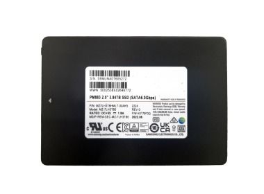 Hard drive Samsung 3.84TB SSD SATA 6G 2.5" TLC RI MZ7LH3T8HMLT-00AK5