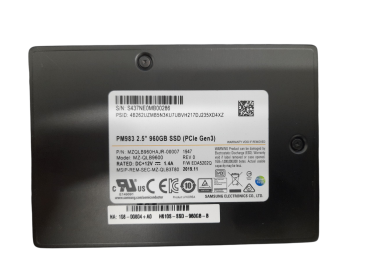 Hard drive Samsung 960GB SSD NVMe U.2 2.5" RI MZQLB960HAJR-00007