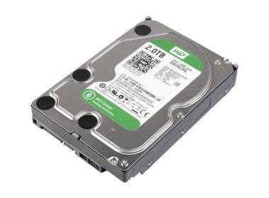 Hard drive WD 2TB 5.4K HDD SATA 6G 3.5" 64MB WD20EZRX-00D8PB0
