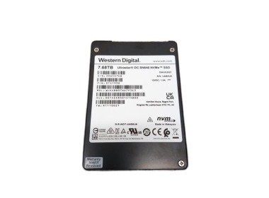 Hard drive WD 7.68TB SSD NVMe PCIe 3.0x4 U.2 2.5" TLC RI ISE 0TS1930