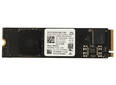 Hard drive WD PC SN740 512GB SSD NVMe PCIe 4.0x4 M.2 2280 SDDQNQD-512G-1001