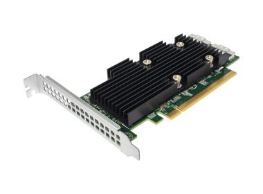 Karta HBA NVMe Extender Dell G14 Adapter PCIe 3.0x8 2xSFF-8654 1YGFW