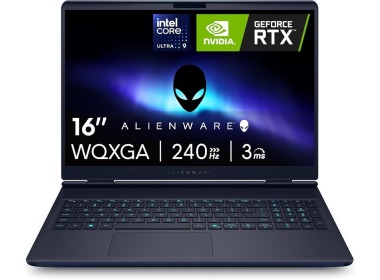 Laptop Dell ALIENWARE 16X AURORA AC16251 with Intel Core Ultra 9 275HX, 32GB RAM, 2TB SSD NVMe, RTX 5070 8GB, Wi-Fi 7, Bluetooth 5.3