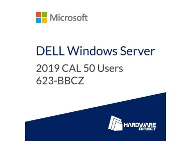 License Microsoft Windows Server 2019 CAL 50 Users 623-BBCZ