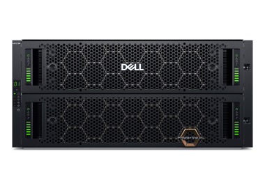 Macierz dyskowa Dell PowerVault ME5084 z 2x Kontroler iSCSI (SFP28), 40x 1.92TB SSD SAS4, 10x 8TB HDD SAS, 2x 2200W AC PSU, maskownica, szyny
