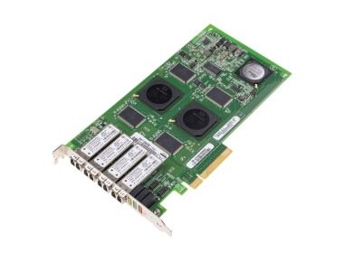 Network Card Dell Qlogic QLE2464-NAP 4x4Gb FC PCIe 1.0x8 111-00285+A0