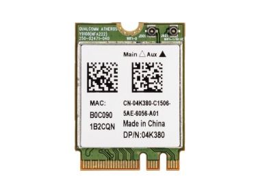 Network Card Dell Wireless 1802 802.11a/b/g/n/Bluetooth M.2 4K380