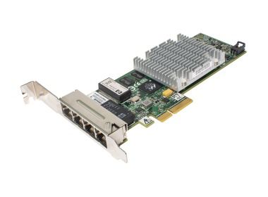 Network Card HPE NC375T 4x1GbE RJ45 PCIe 2.0x4 539931-001