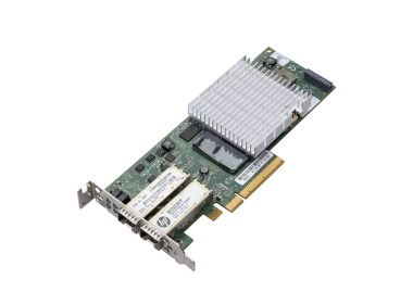 Network Card HPE Qlogic QLE3242 2x10GbE SFP+ PCIe 2.0x8 593715-001