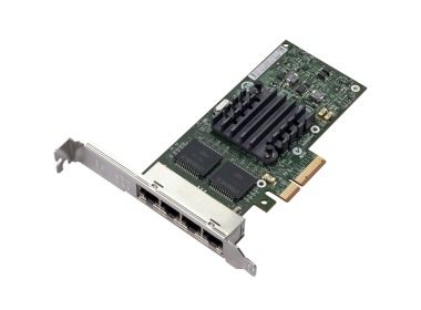 Network Card Intel I340-T4 4x1GbE RJ45 PCIe 2.0x4 E1G44HTG1P20