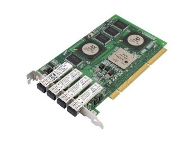 Network Card Qlogic QLA2344 4x2GbE FC PCI-X WMYWJ