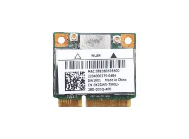 Network interface card Dell Atheros DW1901 WiFi 802.11a/b/g/n Bluetooth 4.0 Mini PCIe K2GW5