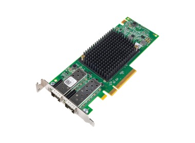 Network interface card Dell Emulex LPe35002 2x32Gb FC PCIe x8 LP HBA MPY10