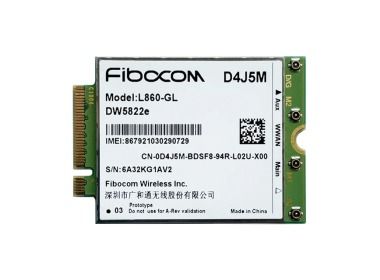 Network interface card Dell Fibocom DW5822e L860-GL 4G LTE M.2 D4J5M