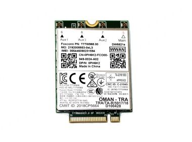 Network interface card Dell Foxconn 5821E M.2 WWAN 4G LTE for laptop PH6K2