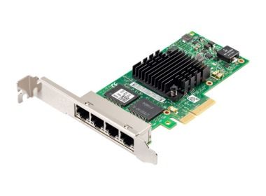 Network interface card Dell i350-T4 4x1GbE RJ45 PCIe 2.0 0NWK2