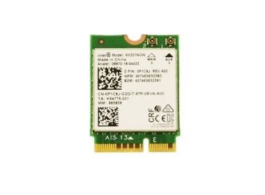 Network interface card Dell Intel AX201 M.2 Wi-Fi 6 Bluetooth 5.2 LAPTOP P1C6J