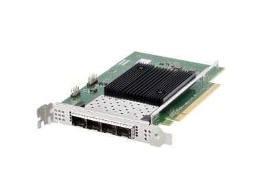 Network interface card Dell Intel E810-XXVDA4 4x10/25GbE SFP28 PCIe 4.0 ADAPTER VK88G
