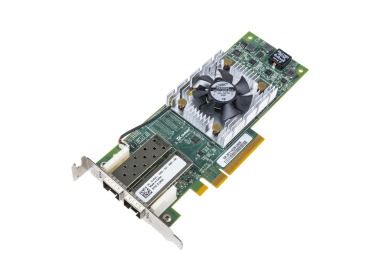Network interface card Dell Qlogic QLE2662 2x16Gb FC PCIe 3.0x8 7JKH4