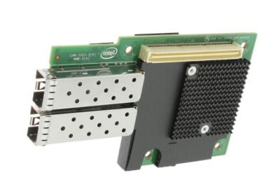Network interface card Intel 2x10GbE SFP+ PCIe 2.0 Mezzanine X520DA2OCPG2P20