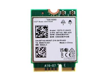 Network interface card Intel Killer AX1690 M.2 2230 Wi-Fi 6 Bluetooth 5.3 for laptop 9TY45