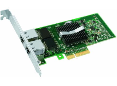 Network interface card Intel PRO/1000 PT 2x1GbE RJ45 PCIe 1.0 ADAPTER EXPI9402PT