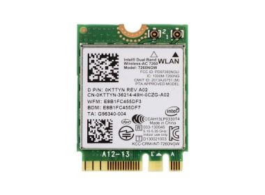 Network interface card Intel Wireless 7260 WLAN WiFi 802.11 KTTYN