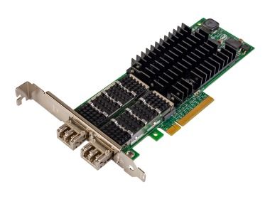 Network interface card Intel XF SR 2x10GbE SFP+ PCIe 2.0 EXPX9502AFXSR