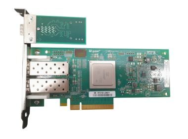 Network interface card Qlogic PX2810403-43 2x8Gb FC PCIe x8 ADAPTER + SAS Expander QLE2562-WB