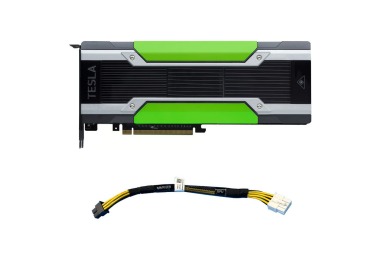 NVidia Tesla M60 16GB graphics card 300W FHFL PCI-E 3.0x16 + GPU power cable for Dell R740/R740xd