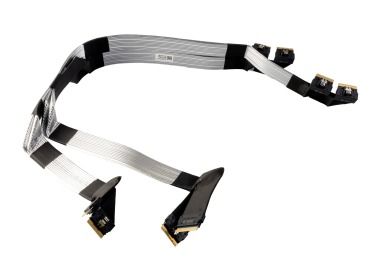 NVMe cable for Dell PowerEdge R940 24x2.5" 4xSFF-8654 to 4xSFF-8654 2 CPU H7HXF