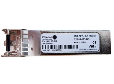 Optical transceiver Chelsio 10Gb/s SFP+ LC-LC 850nm MM 300m SM10G-SR