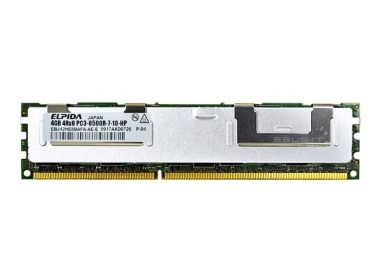 Pamięć RAM Elpida 4GB 4Rx8 PC3-8500R DDR3 RDIMM 1066MHz EBJ42HE8BAFA-AE-E