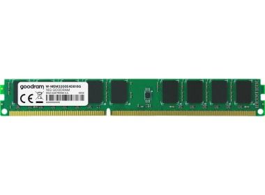 Pamięć RAM GoodRAM 16GB 2Rx8 PC4-25600 DDR4 UDIMM ECC 3200MHz VLP W-MEM3200E4D816G