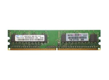 Pamięć RAM HPE 512MB 1RPC2-5300 DDR2 166MHz M378T6553CZ3-CE6