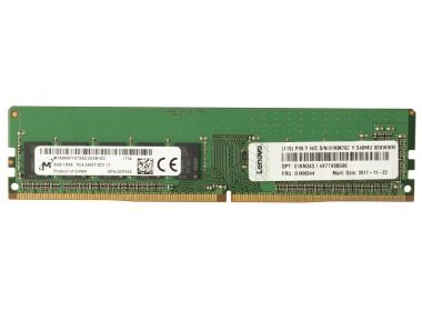 Pamięć RAM Lenovo 8GB 1Rx8 PC4-19200 DDR4 UDIMM ECC 2400MHz 01KN343