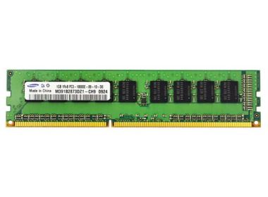Pamięć RAM Samsung 1GB PC3-10600E DDR3 UDIMM ECC 1333MHz M391B2873DZ1-CH9
