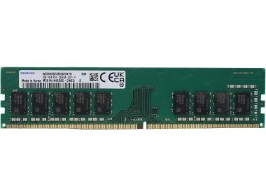 Pamięć RAM Samsung 8GB 1Rx8 PC4-25600E DDR4 UDIMM ECC 3200MHz M391A1K43DB2-CWE