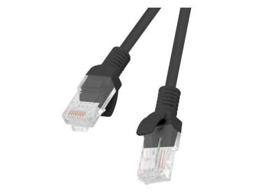 Patchcord Cable Ethernet Lanberg Rj45 Cat.6 10m PCU6-10CC-1000-BK