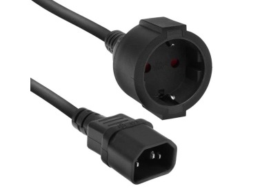 Power cable Schuko - C14 1.8M