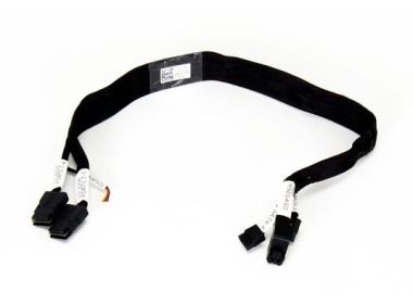 SAS cable Dell/LSI 2x SFF-8087 straight 1x SGPIO2 to 1x SFF-8643 upright 2x SATA straight PVCDT