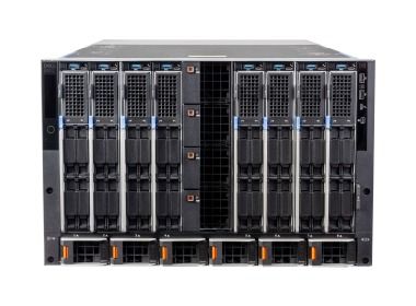 Server Dell PowerEdge MX7000 with 8x Server Dell PowerEdge MX750c 4x2.5" (2xSilver 4310, 256GB RAM, S150, 4x1.92TB SATA SSD, 2x10GbE SFP+, iDRAC9 Enterprise)